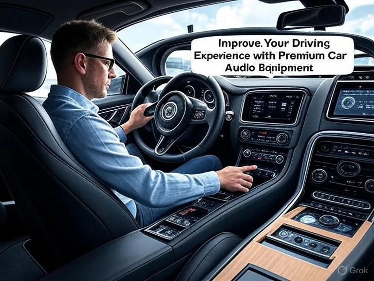 Îmbunătățește-ți Experiența de Condus cu Echipamente Audio Auto Premium